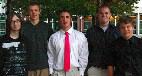 Five Eastside Catholic students were named Commended Students in the 2013 National Merit Scholarship Program. Left to right