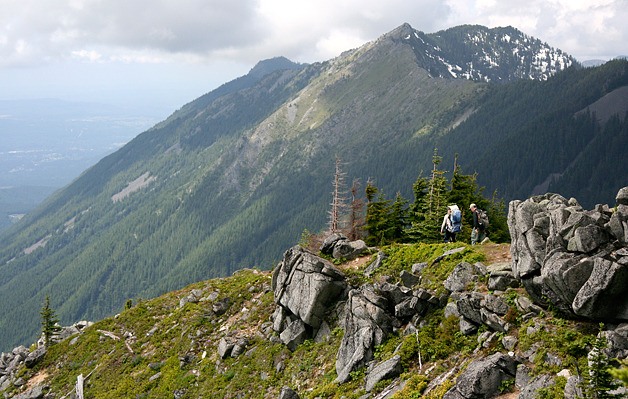 The views from the summit of Bandera Mountain give a glimpse of peaks unseen by cars.