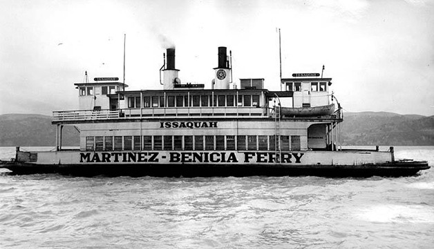 A photo of the steam ferry Issaquah