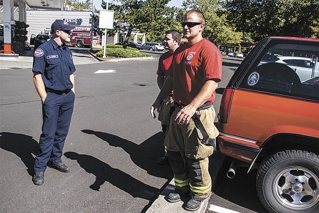 Firefighters from Eastside Professional Firefighters of International Association of Firefighters (IAFF)