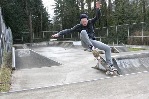 Austin Fischer grew up using the Issaquah Skate Park