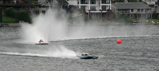 Hydroplane races at the Tastin' and Racin' event at Lake Sammamish State Park June 11-12 rewarded spectators with several tight races.