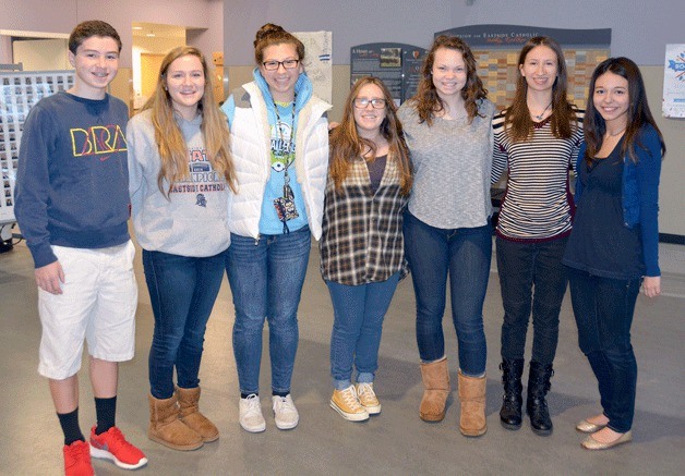 Seven Eastside Catholic students were recently honored at the Regional Scholastic Art & Writing Awards.