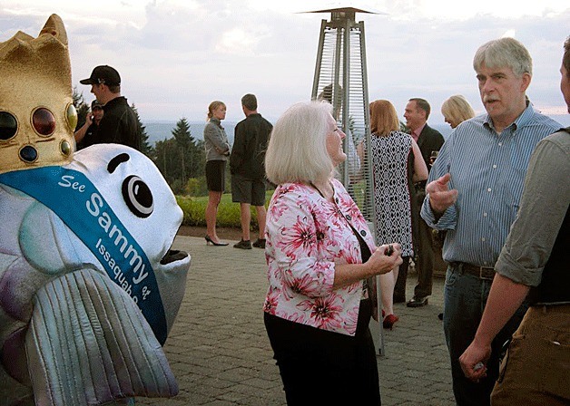 Community 'Spawnsors' of Salmon Days gathered at the Golf Club at Newcastle on Monday