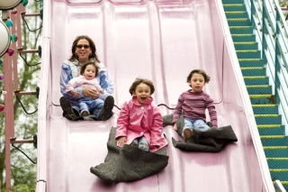 Youngsters enjoy one of the many kid-friendly  activities at last year’s Tastin’ n Racin’. This year’s event will feature pony rides