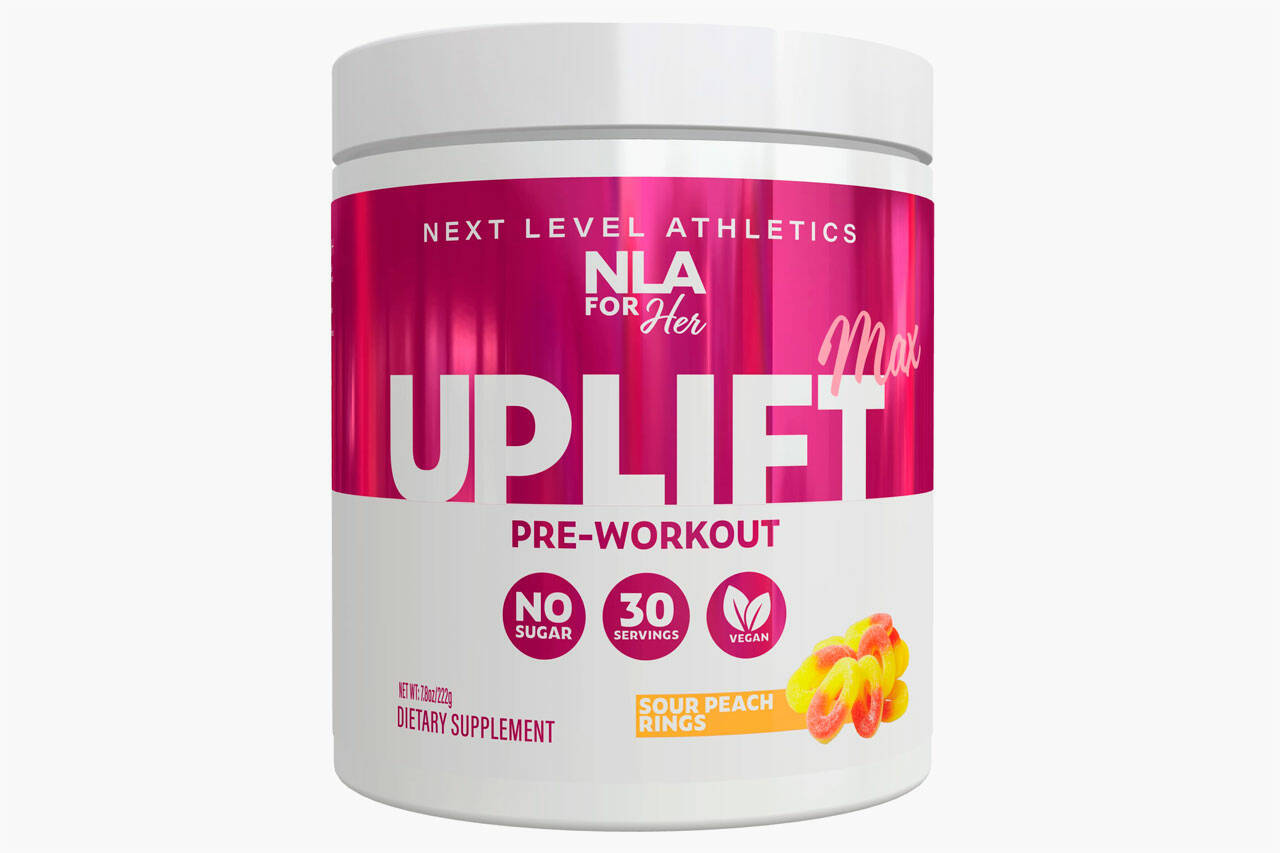  Uplift MAX Pre-Workout Energy For Women (Sour Peach
