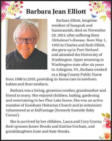 Barbara Jean Elliott | Obituary