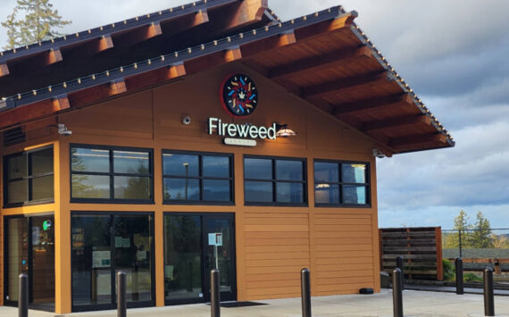 Fireweed Cannabis Company is located behind Crescent Market at 37500 SE North Bend Way in Snoqualmie. Photo courtesy of Fireweed Cannabis.